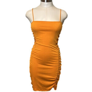 NWT Women’s Mango Orange Dress